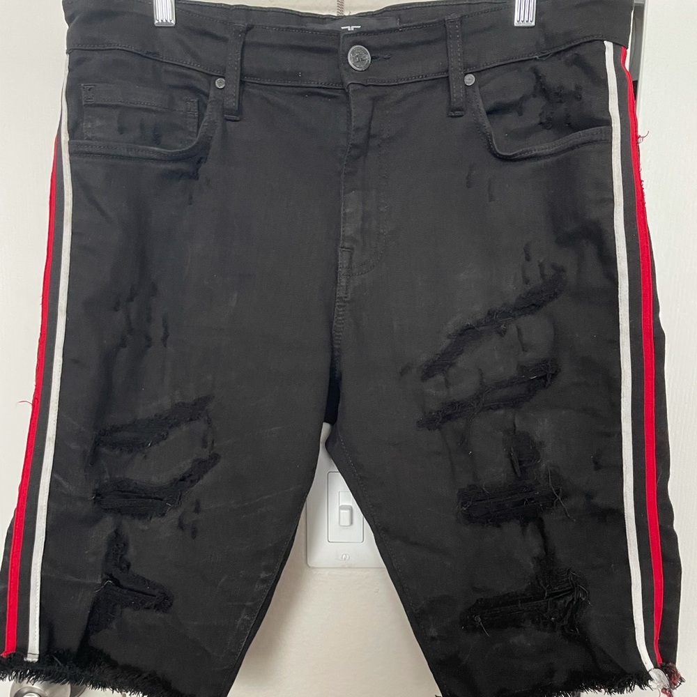 Black cut offs